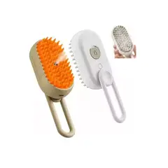 GENERICO - Cepillo Automático A Vapor 3 En 1 Para Gatos Perros Roro Cepillo Mascotas