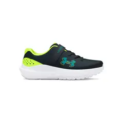 UNDER ARMOUR - Tenis Niño UA BPS SURGE 4 AC Negro 2