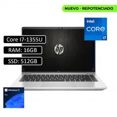 HP - Portatil 440 Intel Core I7-1355U Ram 16Gb Ssd 512Gb W11 Pro