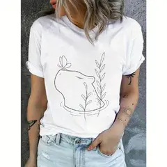 ISMI - Camiseta Capibara Estampado Ismi.
