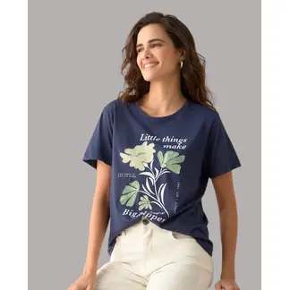 ESPRIT - Camiseta Mujer Cuello Redondo Manga Corta