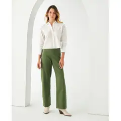 ESPRIT - Pantalón para Mujer Corte Clásico y Elegante