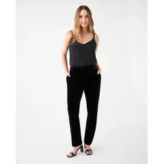 ESPRIT - Pantalón para Mujer Tipo Gamuza