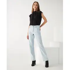 ESPRIT - Jean Mujer Straight Tono Claro