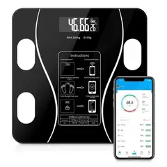 GENERICO - Bascula Digital Inteligente Bluetooth Recargable
