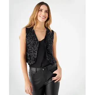 ESPRIT - Chaleco Mujer Tipo Gamuza