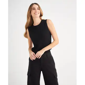 ESPRIT - Chaleco Mujer Detalles Desagujados