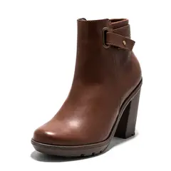 INCO - Botín Casual Para Mujer Café Freddak