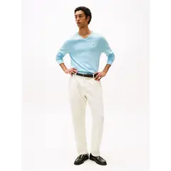 TOMMY HILFIGER - Saco Tejido Essential De Cuello V