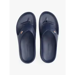 TOMMY HILFIGER - Sandalias Azul Oscuro Anatómicas Con Logo Esmaltado FW0FW08522DW6