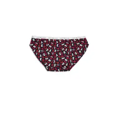 TOMMY HILFIGER - Bikini azul oscuro con logo en la cintura