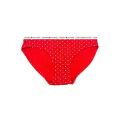 TOMMY HILFIGER - Bikini Rojo Clásico Con Logo R14T636RD1