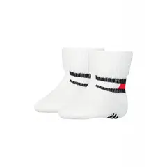 TOMMY HILFIGER - Pack Negro De 2 Medias Con Bandera 701226500001