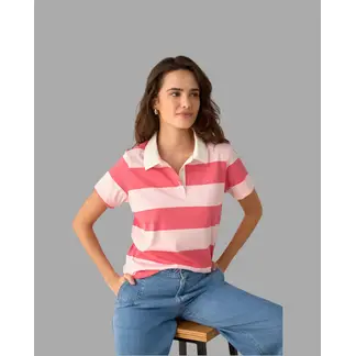 ESPRIT - Camiseta Mujer Tipo Polo