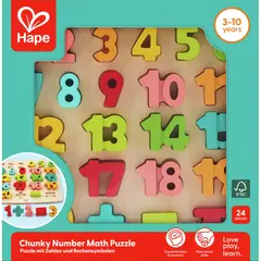 HAPE - ROMPECABEZAS MATEMÁTICAS NÚMEROS COLORES