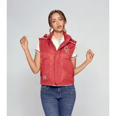 GAS EVOLUTION JEANS - Chaleco Para Mujer Acolchado Gas