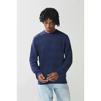 KOAJ - Suéter multicolor cuello redondo combinación de varios Hombre