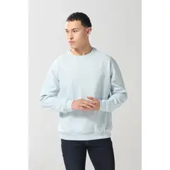 KOAJ - Buzo cuello redondo unicolor con manga larga HOMBRE