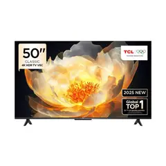 TCL - Televisor 50" Pulgadas 50V6C 4K-UHD Smart TV Google