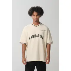 KOAJ - Camiseta oversize para hombre manga corta HOMBRE