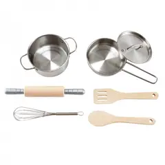 HAPE - JUEGO DE OLLAS Y UTENSILIOS PARA CHEF