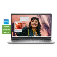 DELL - PORTATIL INSPIRON - CORE I5 1334U - 8GB RAM - 512GB SSD - 15,6" FHD - MOD: 15 3530 - COMPUTADOR