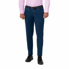 LEC LEE - Jean Trim Hombre ?ndigo Oscuro