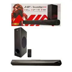 NIA - Barra De Sonido Bajo Control 100rms Bluetooth hdmi opt aux