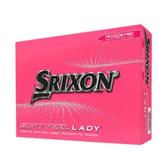 SRIXON - Bolas de golf Soft Feel Dama Rosadas.