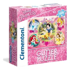 CLEMENTONI - Rompecabezas Princesas Disney Brillo Para Niños