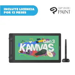 HUION - Tableta Gráfica KAMVAS 16 GEN 3