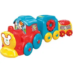 CLEMENTONI - Juego Didáctico Tren Actividades Disney Baby Para Niños