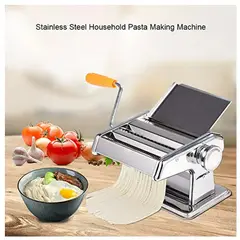 GENERICO - Máquina manual de pasta casera en acero inoxidable