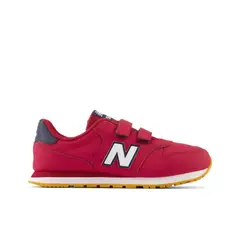 NEW BALANCE - Tenis Deportivos Original 500 Rojo Para Niños