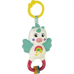 CLEMENTONI - Juego Sensorial Sonajero Unicornio Mordedor Para Bebés
