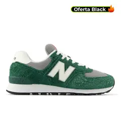 NEW BALANCE - Tenis Deportivos Original 574 Verde Hombre