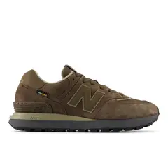 NEW BALANCE - Tenis Deportivos Original 574 Café Para Hombre