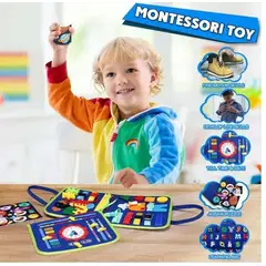 GENERICO - Tablero actividades montessori 156-16 5 PAGINAS