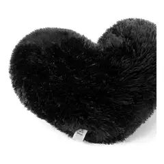 BANZAY - Cojín Decorativo Corazón Peluche Peludos Sala Y Alcoba