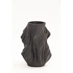 GENERICO - Florero The twirl vase M4-1 negro