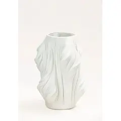 GENERICO - Florero The twirl vase M4-1 blanco