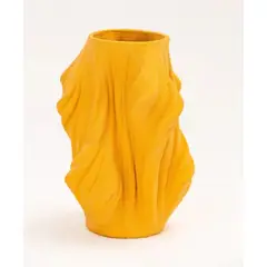 GENERICO - Florero The twirl vase M4-1 amarillo