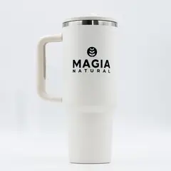 MAGIA NATURAL - Vaso Térmico en Acero Beige 1200ml -