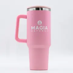 MAGIA NATURAL - Vaso Térmico en Acero Rosado 1200ml -