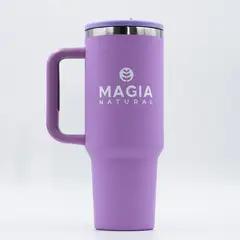 MAGIA NATURAL - Vaso Térmico en Acero Lila 1200ml -