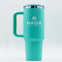 MAGIA NATURAL - Vaso Térmico en Acero Agua Marina 1200ml -