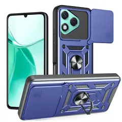 GENERICO - Funda Case Protector Cámara Slider Compatible Honor 400 Lite Azul