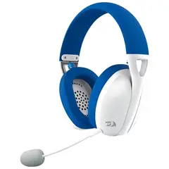 REDRAGON - DIADEMA GAMER INALAMBRICA IRE PRO H848B AZUL-BLANCO