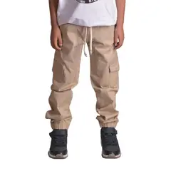 BIGBOYS - Drill Jogger Cargo Beige Bebe Niño