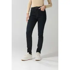 KOAJ - Jean azul intenso con efecto push up, tiro alto y realce MUJER